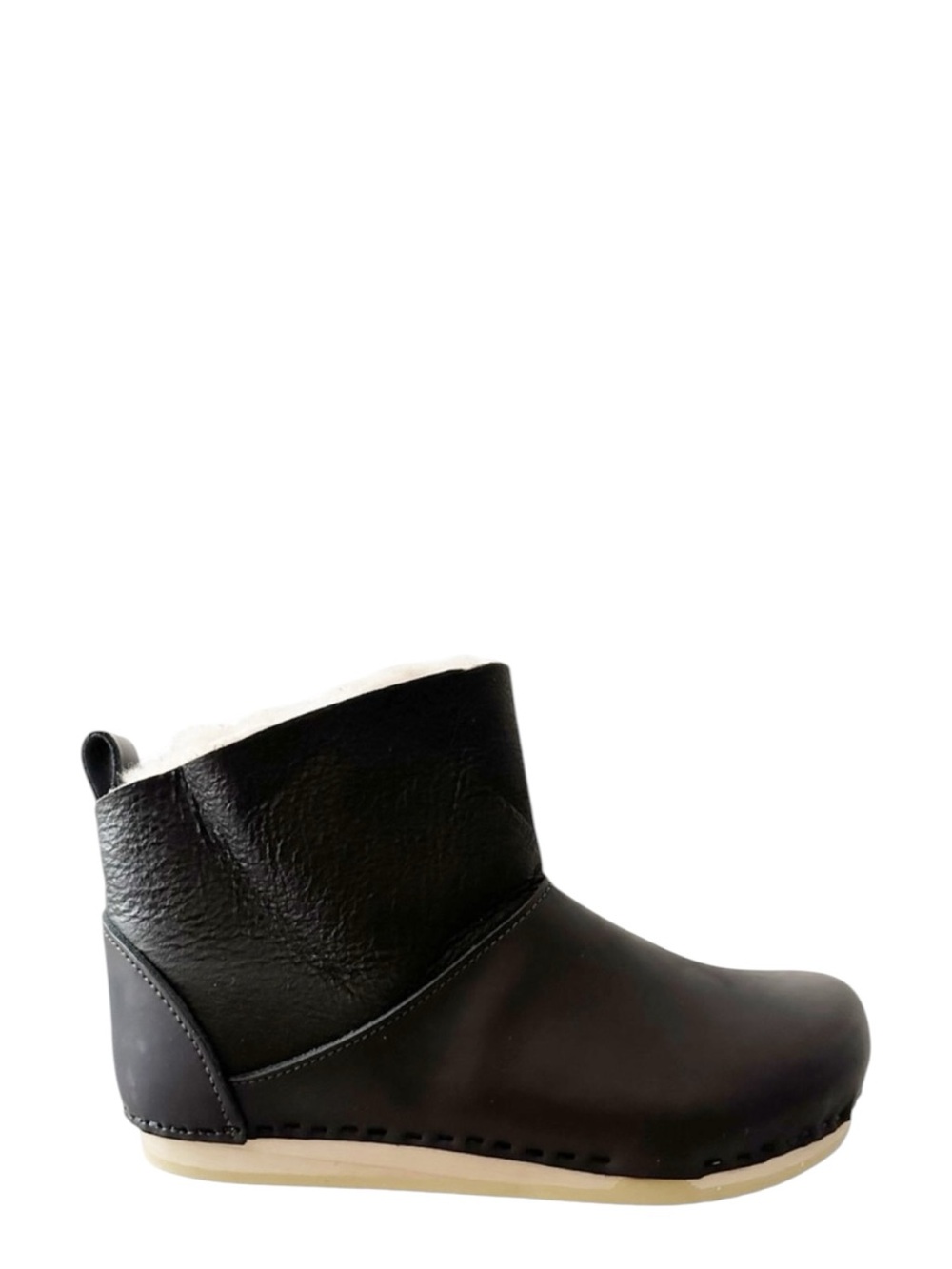 No. 6 Low Shearling Clog Boots